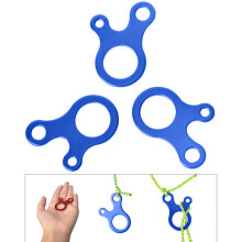 Outdoor Gear Essentials, Aluminum Guyline Adjuster, Multifunction Design, For Camping Hiking Backpacking, Classical Attractive Design, Lightweight Por