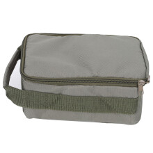 Outdoor Fishing Reel & Gear Case, Navy Green, Durable, Waterproof, 600D Oxford Cloth, Fishing Tackle Organizer (Adjustable Padded Shoulder Strap)