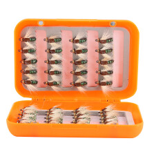 Collection ultime pour les passionnés de pêche à la mouche : mouches réalistes aux couleurs vives et attractives, hameçons haut de gamme et