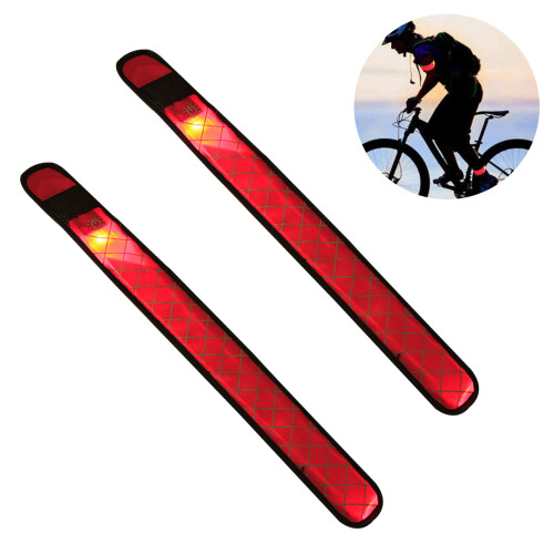 Επαναφορτιζόμενη ταινία LED Slap Band, φωτιζόμενο περιβραχιόνιο για νυχτερινή 1