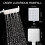 Filtering Shower Head Set, Mineral Beads Purify Water, Tools-free Installation Simplifies Setup, Universal Compatibility 3
