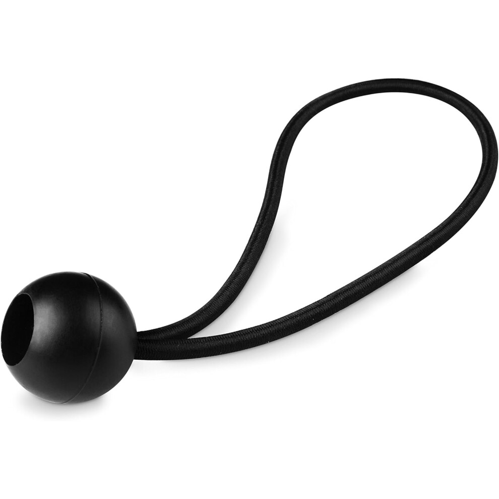 Heavyweight Ball Bungee Cords, Versatile Application Elastic String For Tarp Tie Down, Increased Thickness For Strong Tension, Weather Resistant And 9340959575121