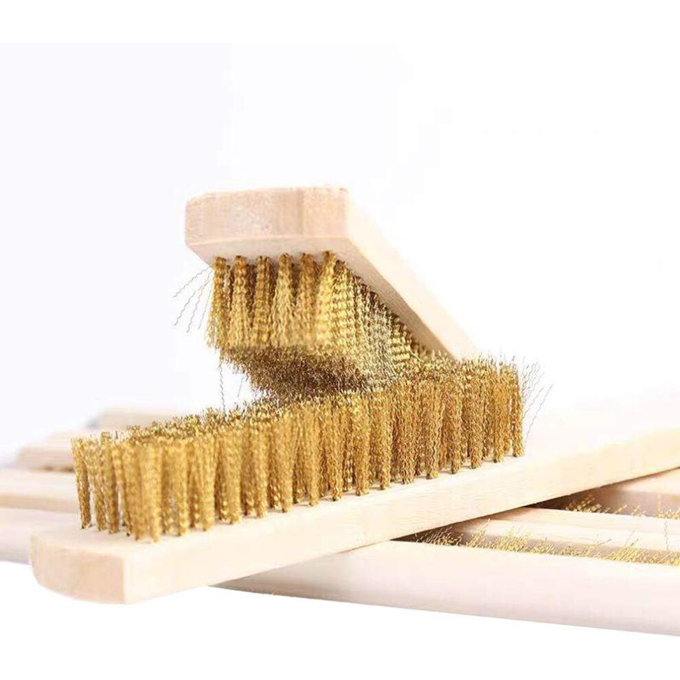 Cleaning Brush For Glass Casting, Stainless Steel Bristles Embedded In Hardened Steel Wire, Unmatched Durability And Longevity, Removes Moss From 9169997253545