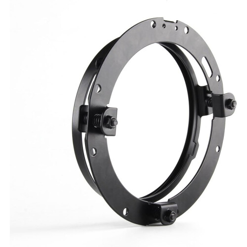 Suporte de montagem universal para farol de LED de motocicleta de 7 polegadas de alta qualidade, resistente a choques e arranhões, com ângulo de