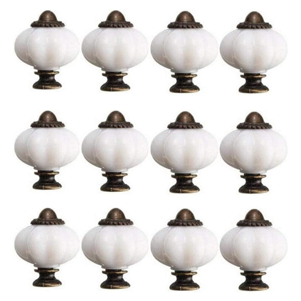 Charming Drawer Knob Replacement, Elegant Pumpkin Shape For A Timeless Appeal 9340959633951