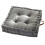 Square Cushion In Optional Color With Thick Padding-grey 1
