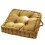 Square Cushion With Thick Padding Optional Color-turmeric 1