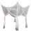 Square Mosquitoes Net Girls Room Decorations-White 1