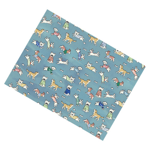 Ice Silk Cooling Mat Keep Pet Cool Pad For-Dog Park Blue B
