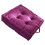 Square Thickened Cushion In Optional Color For Home-Purple red 1