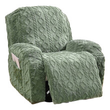 Housse de fauteuil inclinable élégante, motif-Vert armée