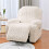 Housse de fauteuil inclinable élégante, motif-Vert armée 5