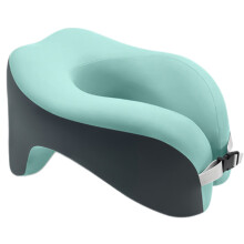 Ergonomic Memory Foam Pillow For Office Sleep-Matcha Dark Grey