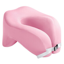 Memory Foam Ergonomic Pillow For Superior Neck Support-Pink