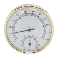 Adjustable Settings Sauna Room Thermometer Accurate Display With Real Time Monitoring Sauna Safety Measurement Range Wall Mounted Dual Function