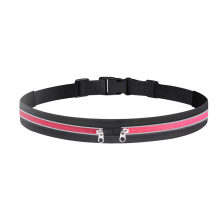 Ultra Light Running Belt with Adjustable Waistband, Jogging Pouch with Sweat Protection, Reflectors for Enhanced Safety During Nighttime Activities, S