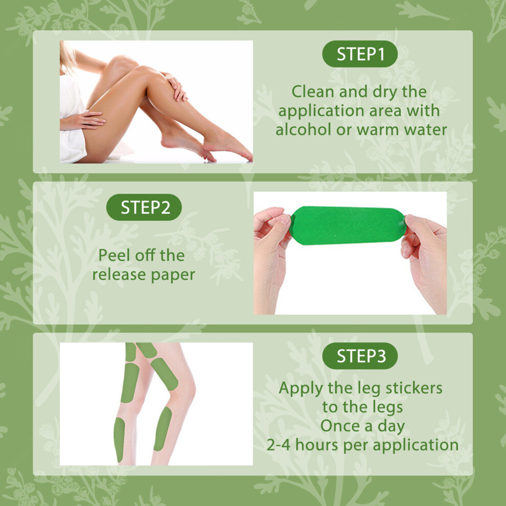 30pcs Mugwort Leg Patches â Moxibustion, Sculpting & Firming