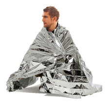Emergency Thermal Blankets, Heat-Reflective Survival Gear For Outdoor Adventures, Extra Large Mylar Material Ensures Compact Storage And Durable Perfo