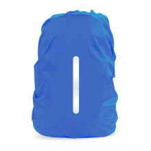 Hi-Visibility Backpack Cover, Ultralight Waterproof Protector with Reflective Strip for Outdoor Enthusiasts