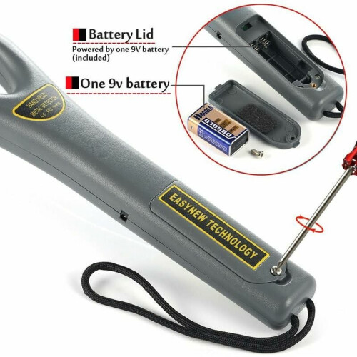 Ανιχνευτής μετάλλων χειρός ακριβείας, ελαφρύ εργαλείο ανίχνευσης μεταλλικών 2