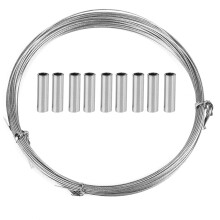 Cable de acero inoxidable para pesca y uso en exteriores. Resistente a la corrosión. Alta resistencia a la tracción. Gran valor de tracción.