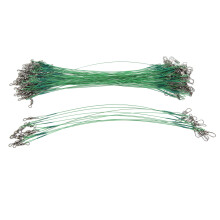 Reforço para linha de pesca, líderes de pesca revestidos de nylon sortidos para aventuras em água doce e salgada, o novo companheiro do seu
