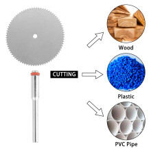 Hochwertige Mini-Sägeblätter aus Edelstahl, kompatibel mit den meisten Schleifmaschinen und Rotationswerkzeugen, hochpräzise Schnitte für Holz