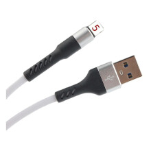 Connettore Lightning in nylon intrecciato certificato Apple MFi, caricabatterie rapido da 1 m per dispositivi versatili.