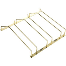 Versatile Wine Glass Organizer, Under Cabinet Wine Glass Holder, Easy To Install & Suitable For Bar, Kitchen Or Dining Room