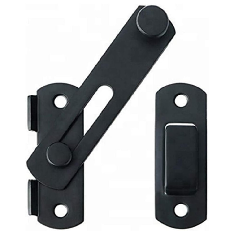 Flip Lock Latch For Outdoor, Barn Door Lock With Durable Material And Perfect Design For Easy Installation And Privacy 9004841656144