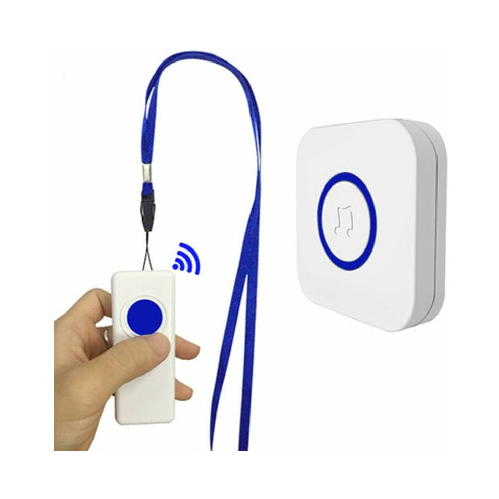 Security Solution, Personal Alarm System with Expandable Pairing, Waterproof SOS Transmitter, Suitable for Various Locations (Home, Nursing Home,