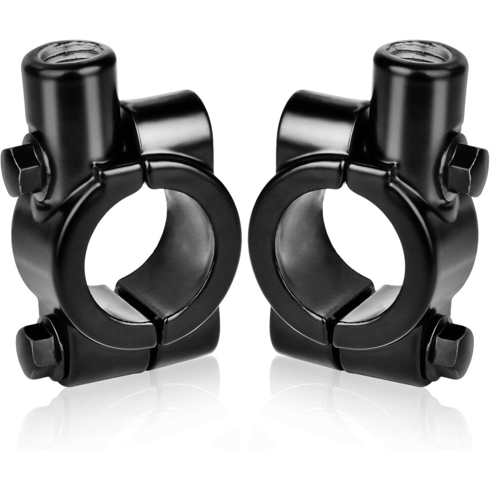 Motorcycle Handlebar Adapter, Billet Aluminum With Customizable Appearance For 22Mm Handlebar 9433291749814