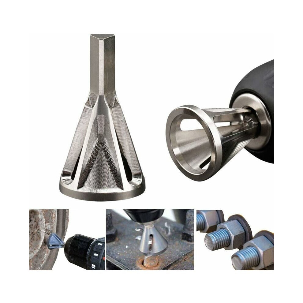 Chamfer Tool For External Deburring, High Quality Stainless Steel Quickly Repairs Damaged Bolts With Safe And Efficient Process 9340258580284