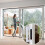 Rust-Proof Sliding Door Handle, Easy Installation Aluminum Alloy Modern Handle For Closet Doors, White 2