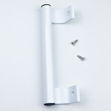 Aluminum Alloy Sliding Door Handle, Durable Modern Handle For Fence Doors With Ergonomic Design, White