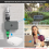 Rain Delay Garden Irrigation System, Water Saving Automatic Timer with Manual Automatic Irrigation, Smart Bluetooth Valve for Landscape with App and V 7