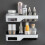 Bathroom Multi-Function Drain Rack Bathroom Free Punching Wall-Mounted Storage Rack Aespa 2