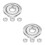 8Stk Sprinkler Sichtblende Einfache Montage Decke 9