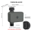 Rain Delay Garden Irrigation System, Water Saving Automatic Timer with Manual Automatic Irrigation, Smart Bluetooth Valve for Landscape with App and V 3