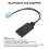 Kabelloser Auto-Bluetooth-AUX-Adapter ABS BT 4.0 B5 8