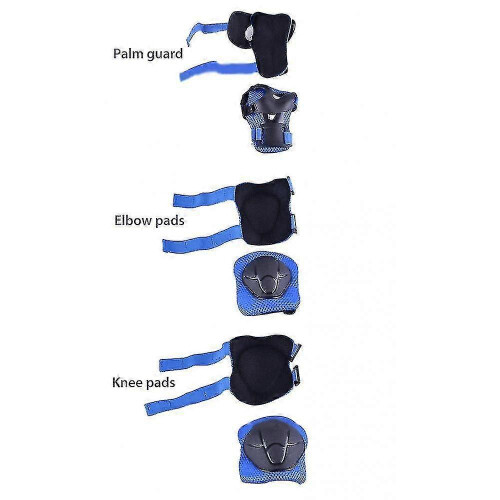 Children's Protective Gear Set Children's Knee Pads (Blue) 2