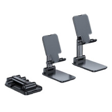(T9Dark Blue) Mobile phone holder, tablet holder with adjustable angle and height