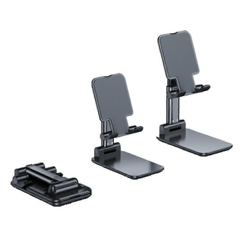 (T9Dark Blue) Mobile phone holder, tablet holder with adjustable angle and height