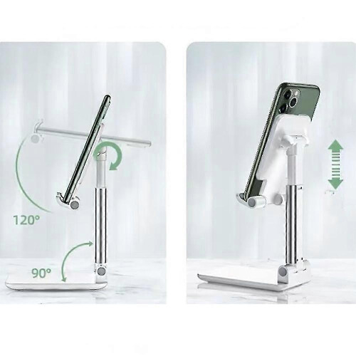 (T9Pink) Mobile phone holder, tablet holder with adjustable angle and height 1