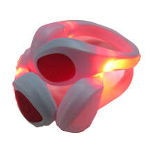 U-förmige LED-Schuhclip-Leuchten, reflektierende Sicherheits-Laufbekleidung mit Hochleistungs-LEDs und wiederaufladbarem Akku für Nachtläufer,