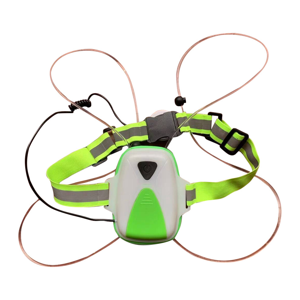 Revolutionize Your Nighttime Adventures With Reflective Running Vest, High Visibility, Adjustable Front Light For Men/Women Running Walking Cycling 9301476342412