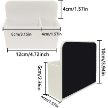 Innovativ magnetisk whiteboardholder, pladsbesparende design med aftagelige rumdelere, stærk magnet til fastgørelse på metaloverflader