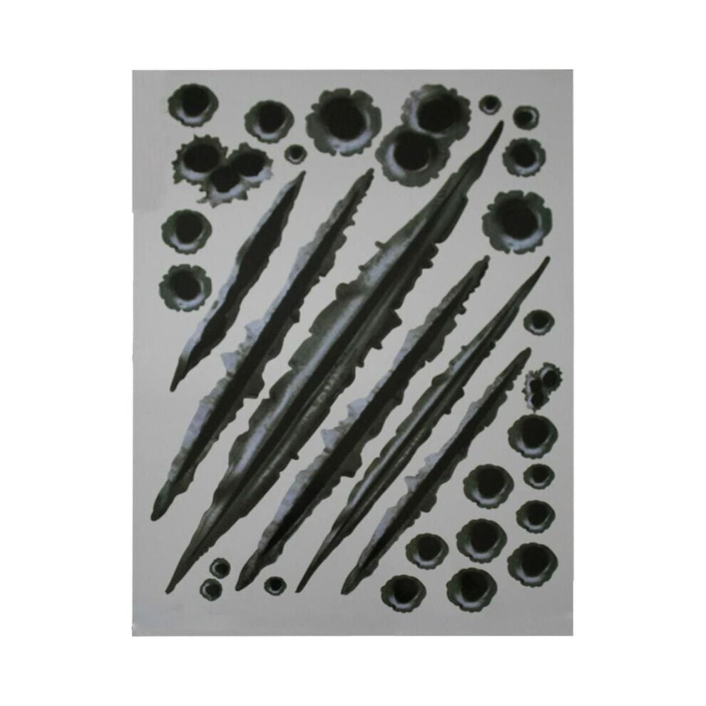Pranks & Easy Installation, Creative Car Decoration With Strong Adhesive, 3D Stickers, Waterproof Simulation Bullet Hole For Your Vehicle's Surface 9405630003970