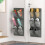 Wall Mounted Canvas Shoe Organizer, Space Saver For Dorms And Apartments, Multi-functional Storage Solution With Easy Installation 1