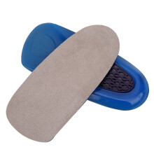 Fersenkissen zur Supinationskorrektur – Ergonomische TPE-Gel-Fußstütze für supinierte Füße, schweißabweisend, haltungsausrichtend,